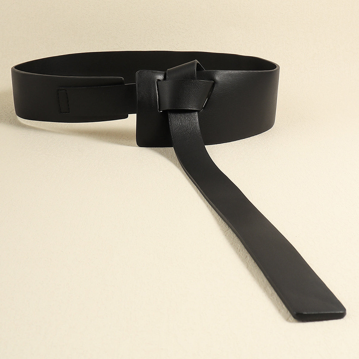 Knot Detail PU Belt